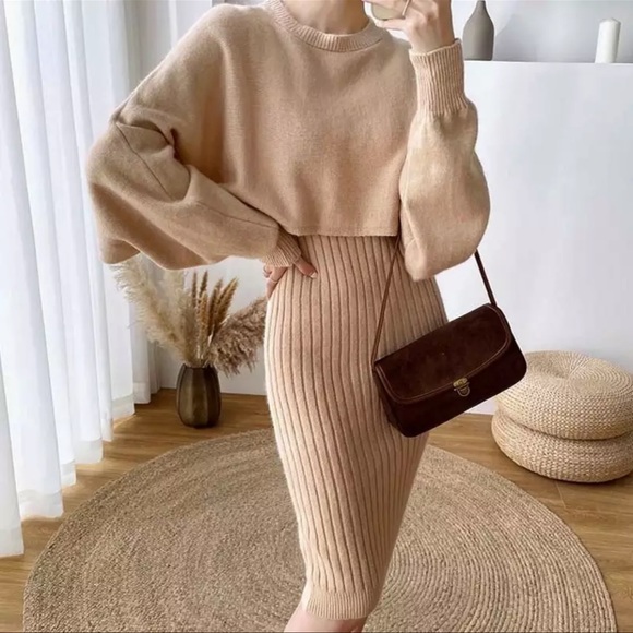 Dresses & Skirts - 💜 Handmade Luxury Soft Sweater Dress